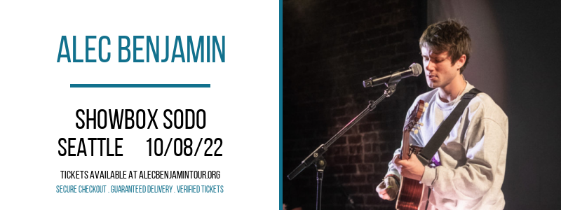 Alec Benjamin at Alec Benjamin Tour tickets Alec Benjamin at Alec Benjamin Tour