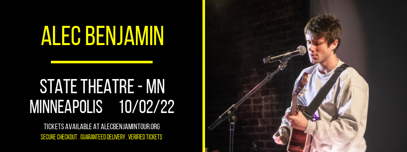 Alec Benjamin at Alec Benjamin Tour tickets Alec Benjamin at Alec Benjamin Tour